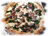Pizza Salsiccia e Spinaci